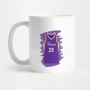 Los Angeles Sparks uniform number 25 Mug